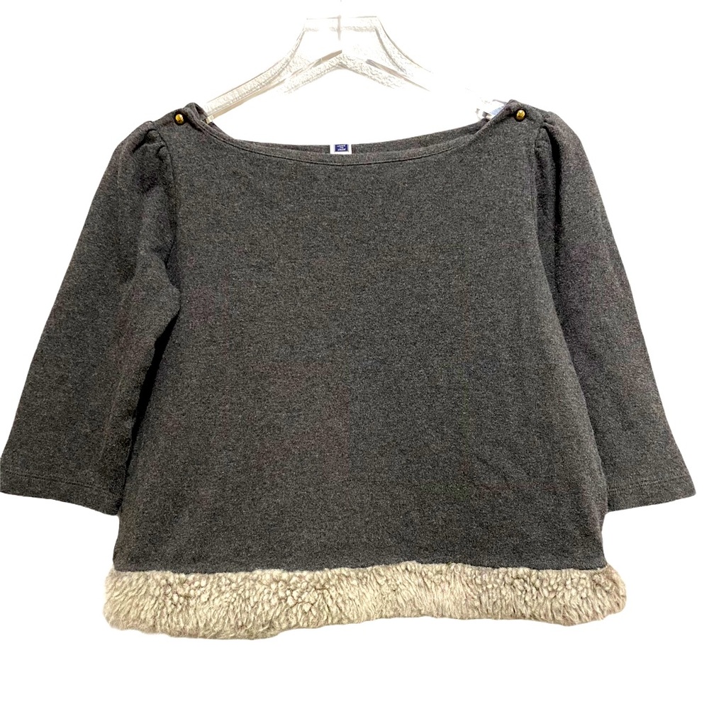 ☘️Janie &Jack cotton girls crop top Size 16